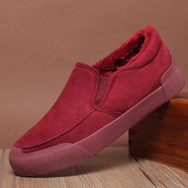 Warm Faux Fur Slip On Boot