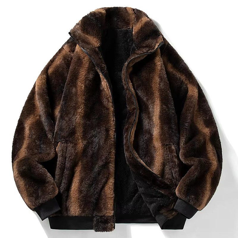 Warm Fleece Lined Waterproof Zip Jacket