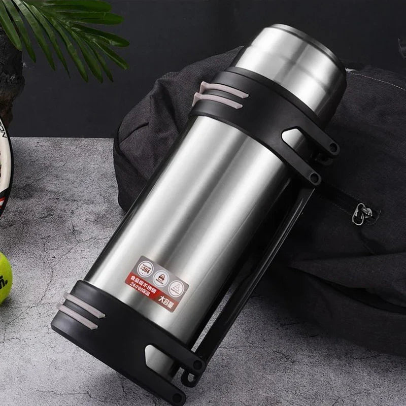 Large Insulated Stainless Steel Water Bottle Travel Mug