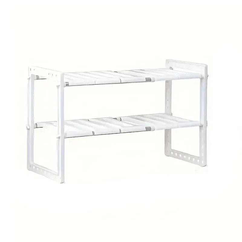 Space Saving Kitchen Sink Shelf Storage