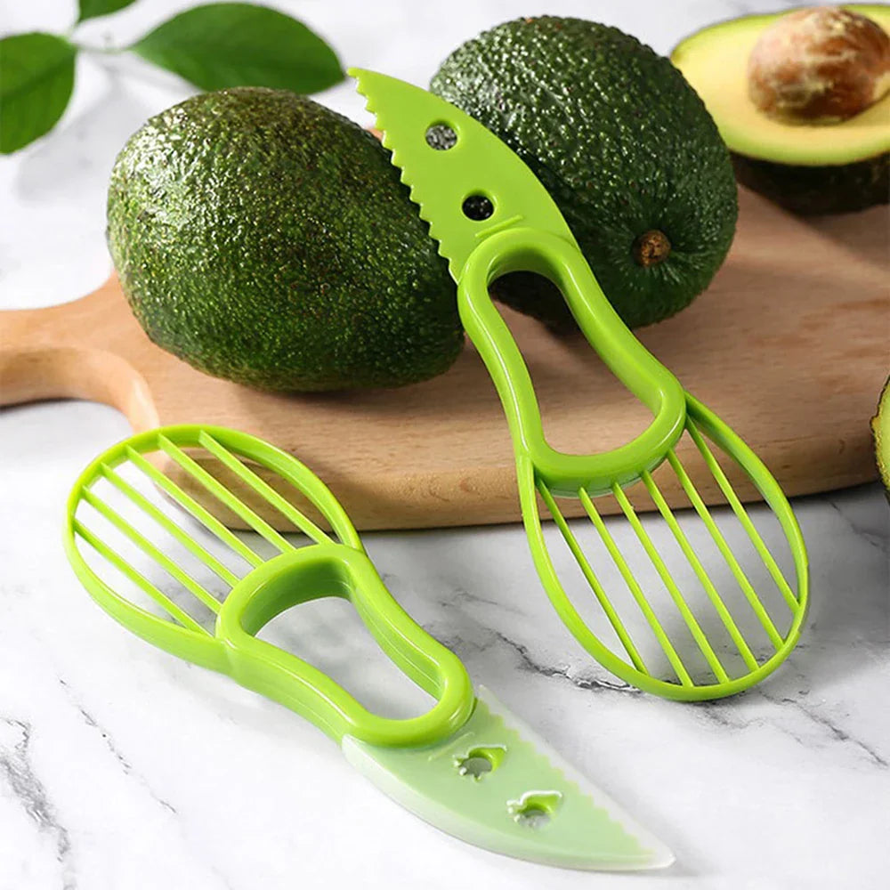 Multi Function Avocado Cutter and Peeler Tool - Luxicro