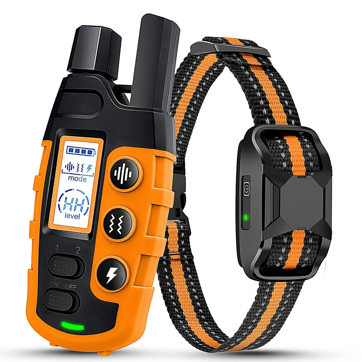 Waterproof Rechargeable Dog Training Collar with Remote - Luxicro