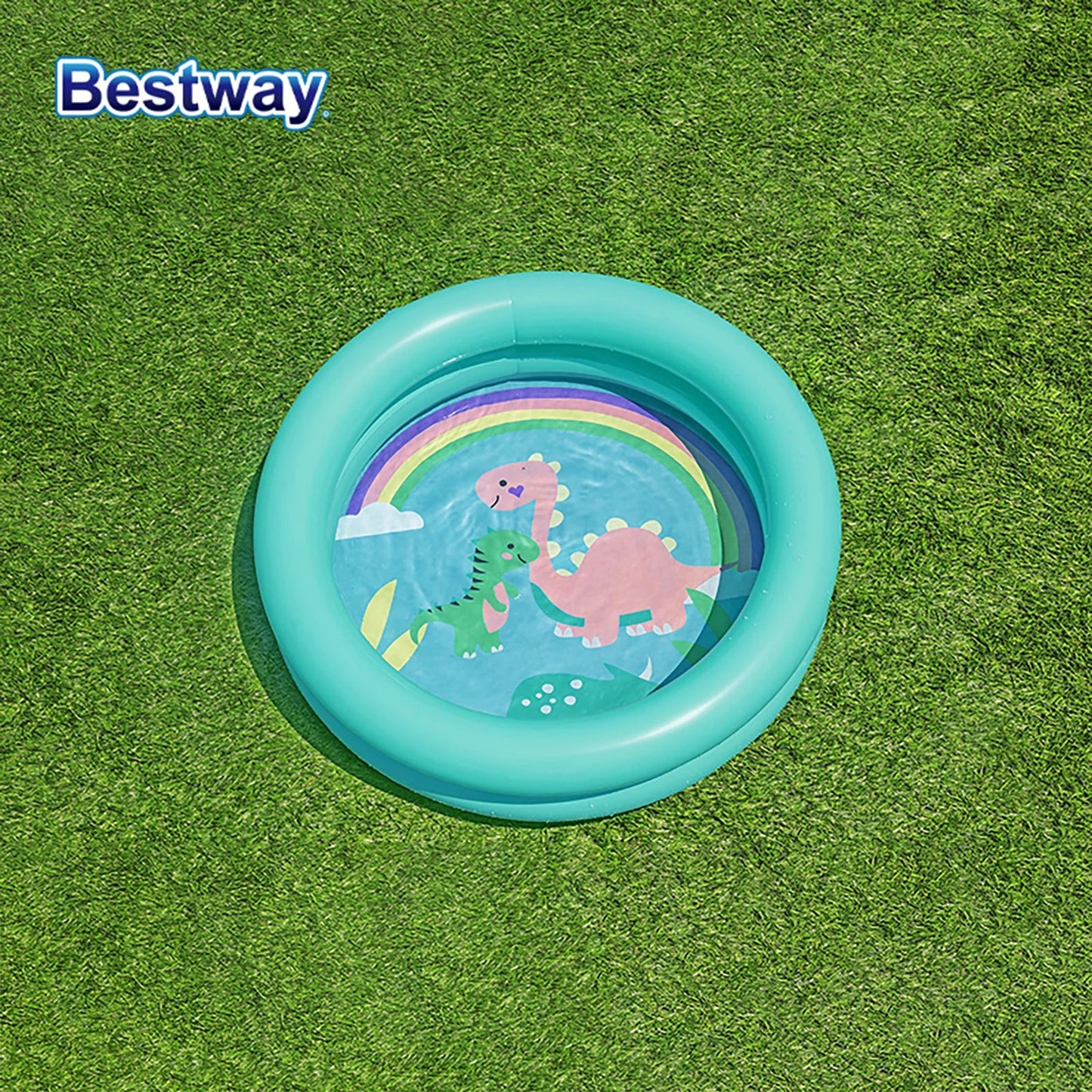 Fun Kids Pool 8ft Summer Inflatable Outdoor Play Pool