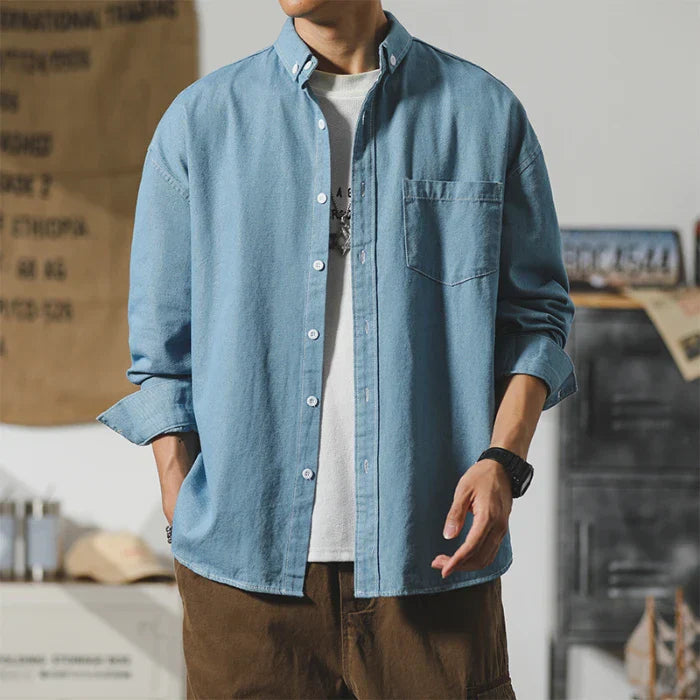 Rugged Blue Jeans Jacket
