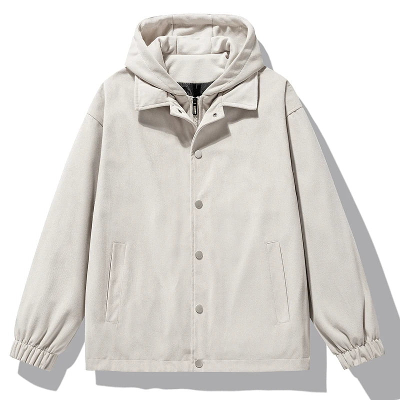Soft Suede Leather Jacket