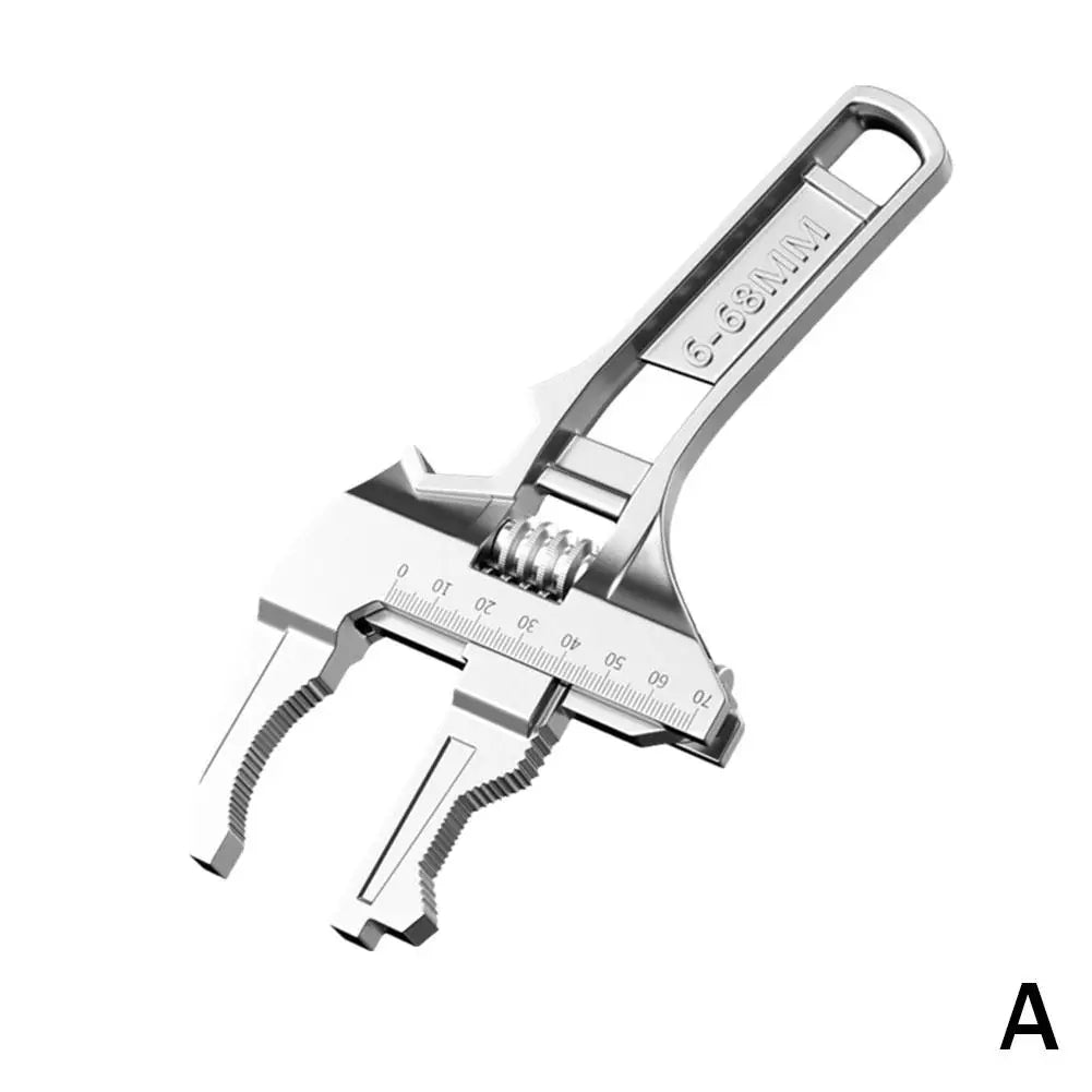 Versatile Basin Wrench & Nutcracker - 6-68mm Plumbing Tool