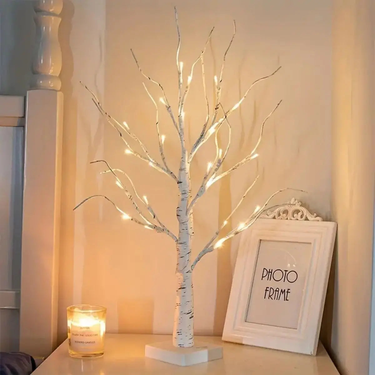 Colorful Easter Tabletop LED Tree Light USB Powered - Luxicro