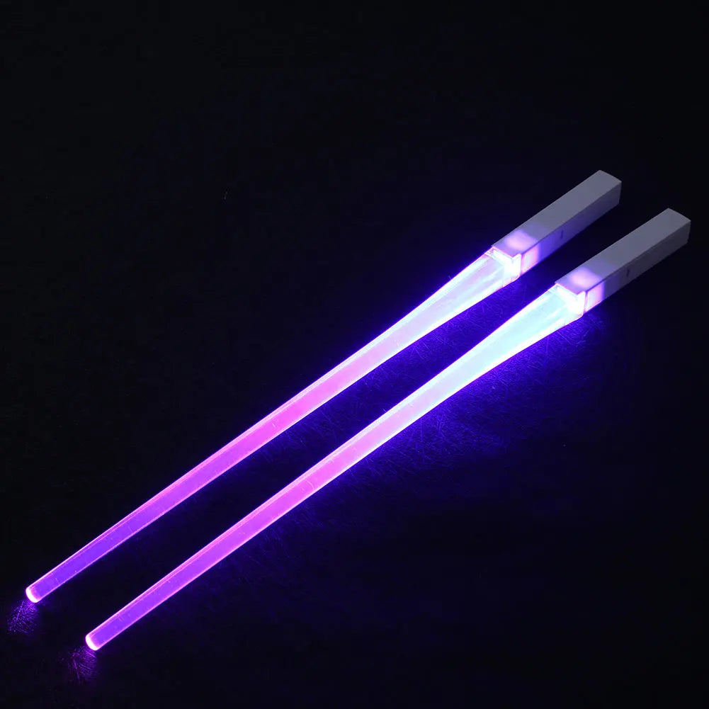 Colorful LED Glow Chopsticks for Kids Star Wars Fans