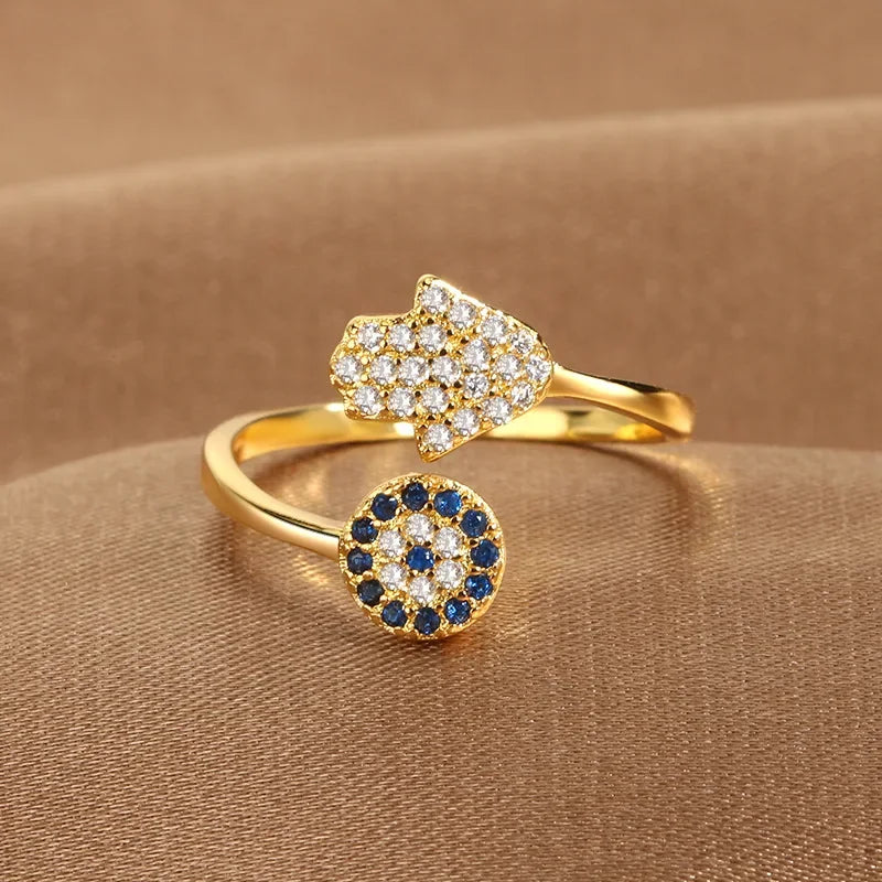 Adjustable Protective Band Ring