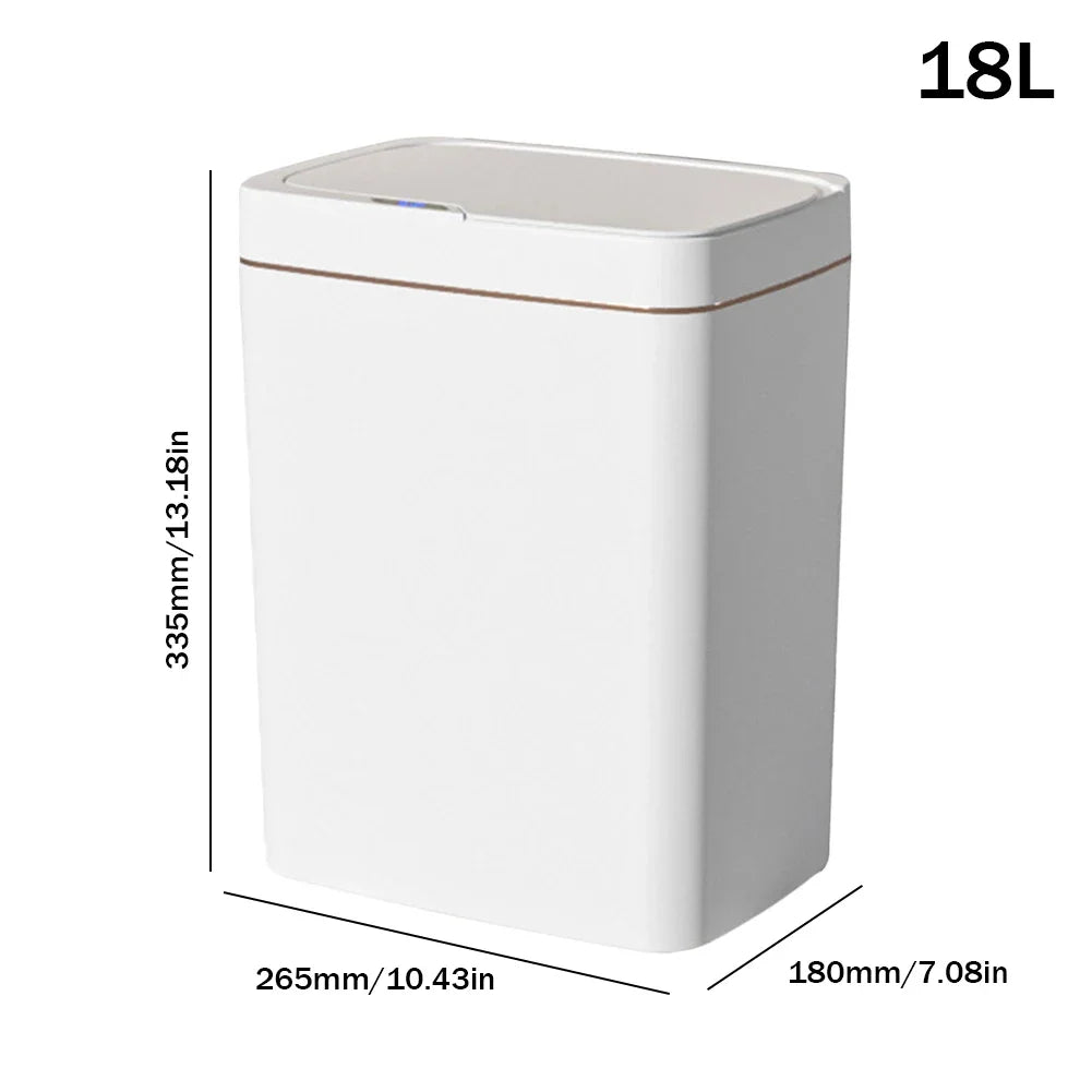Automatic Touchless 15L 18L Motion Sensor Trash Bin