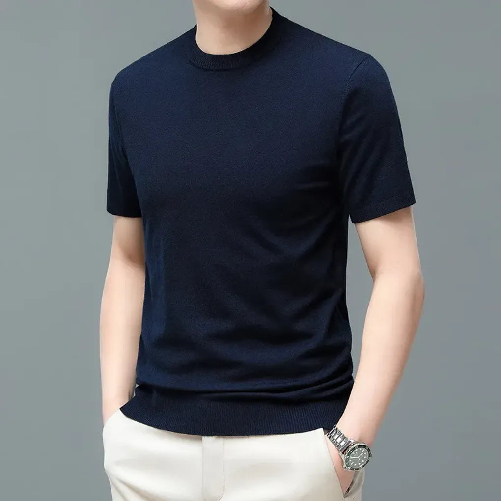 Classic Crew Neck Tee for Men