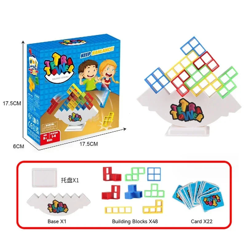 Bright Colorful Block Stacking Toy