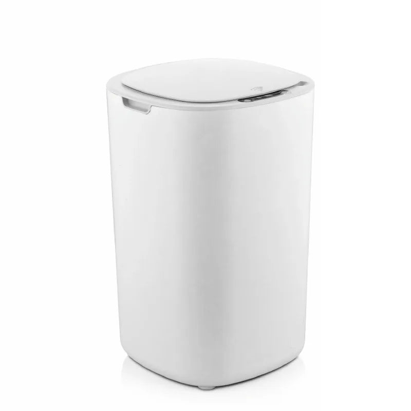 Automatic Motion Sensor Trash Can With Flip Top Lid