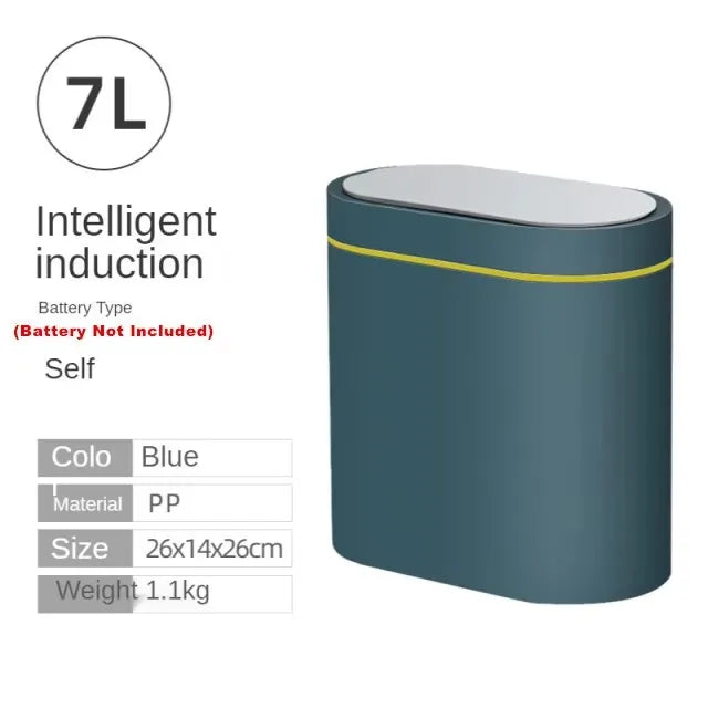 Automatic Motion Sensor Compact 8L Kitchen Trash Can