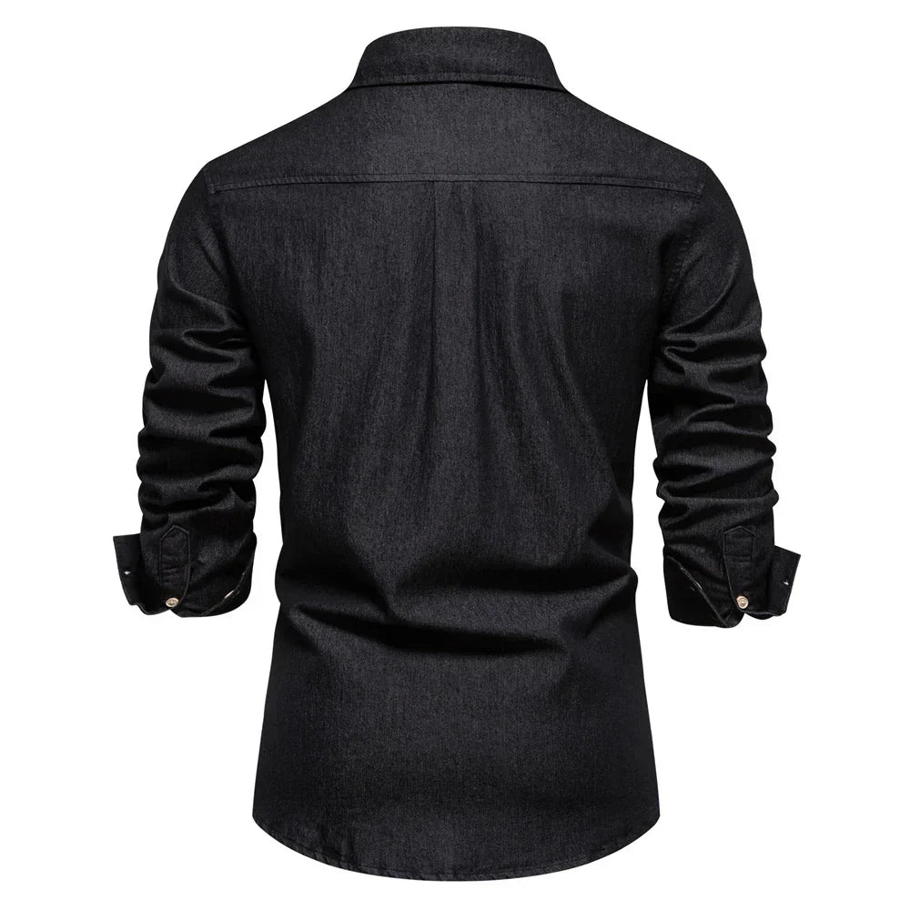 Classic Mens Casual Button Down Shirt