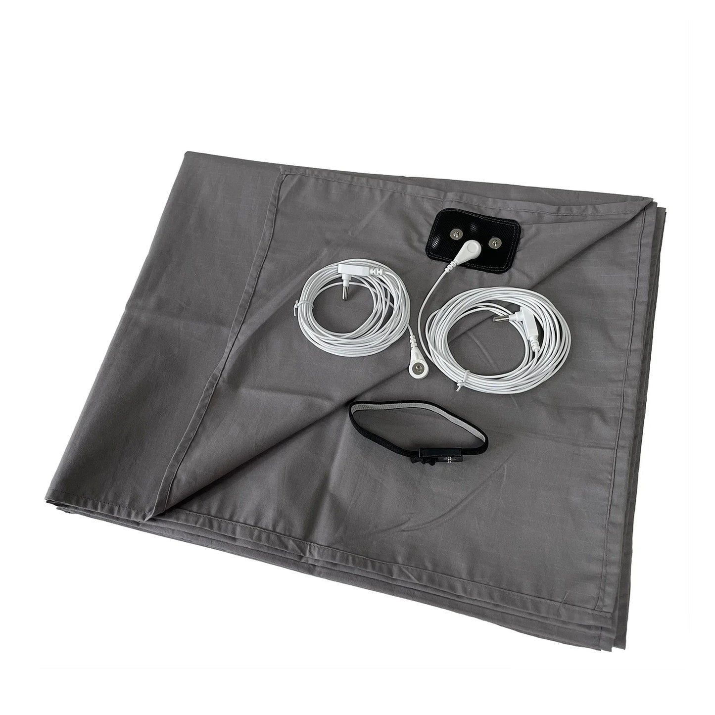 Grounding Silver Static Reduction Bed Sheet