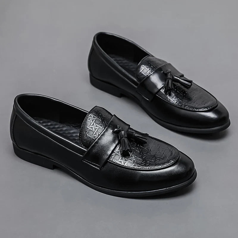 Luxury Real Leather Slip On Shoes