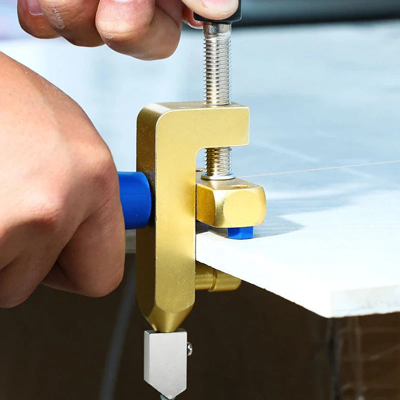 Portable Tile Cutting Tool with Diamond Blade - Luxicro