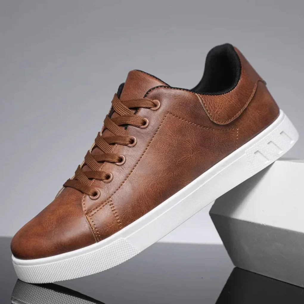 Premium Leather Classic Mens Dress Shoes - Vossary