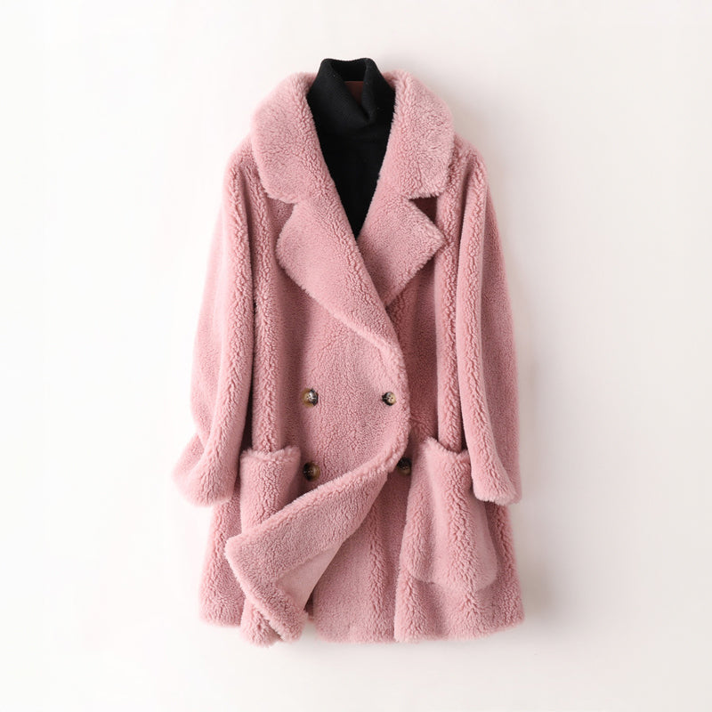 Luxurious Sheepskin Winter Coat