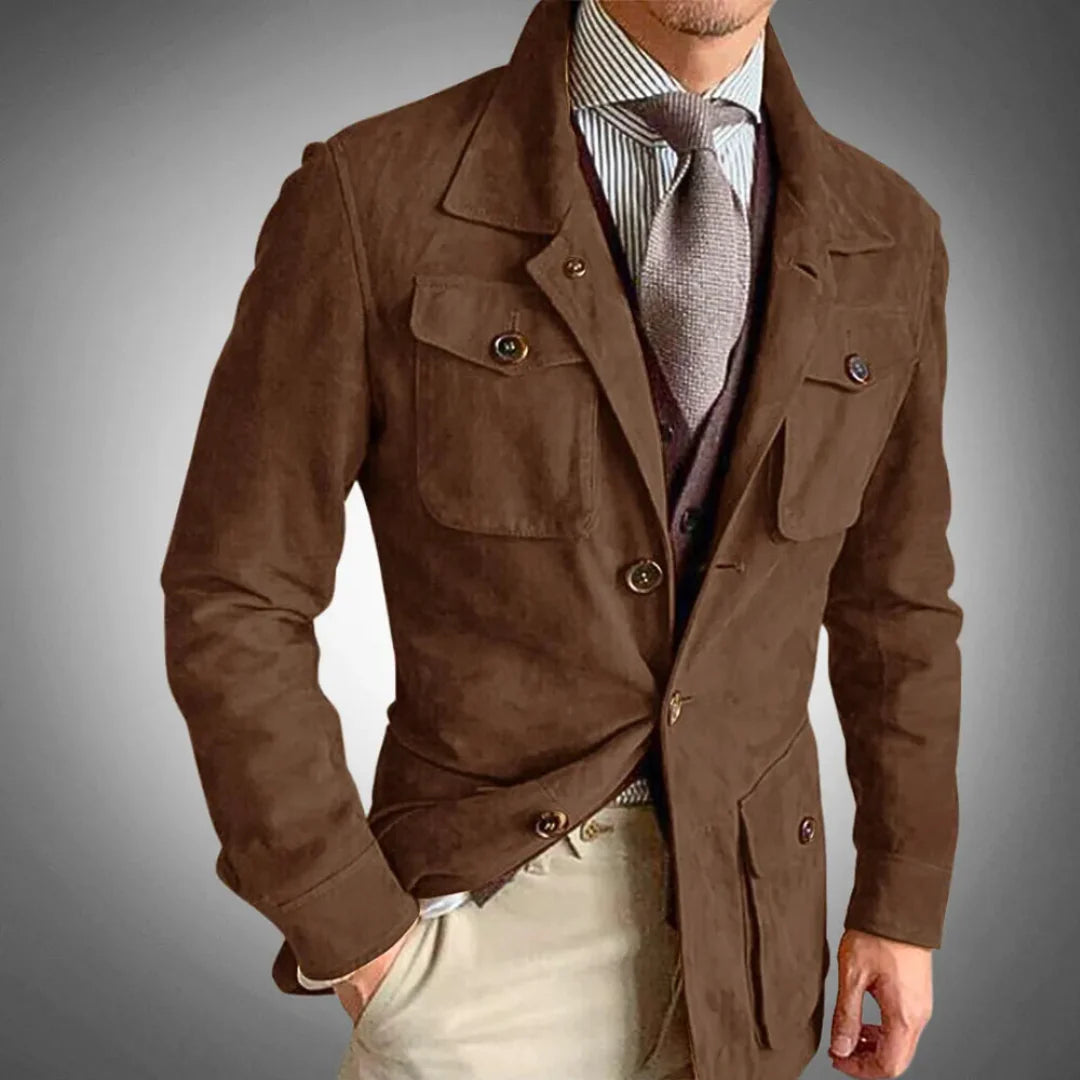Luxury Fit Suede Leather Jacket