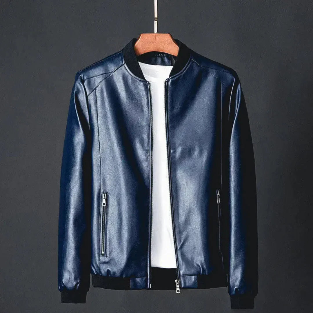 Premium Faux Leather Biker Jacket