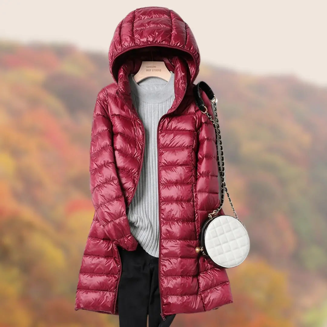 Warm Cozy Women's Down Parka Jacket