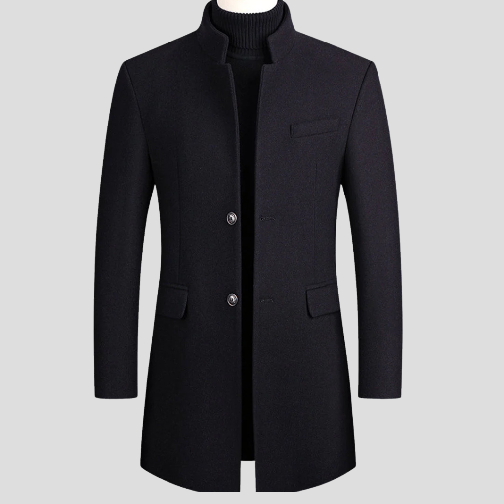 Men's Classic Luxury Wool Coat