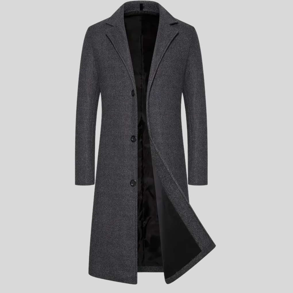 Classic Men's Wool Winter Coat