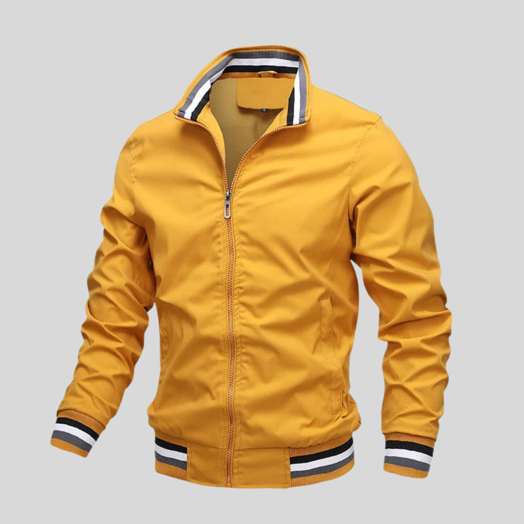 Waterproof Men's Lightweight Windbreaker Jacket