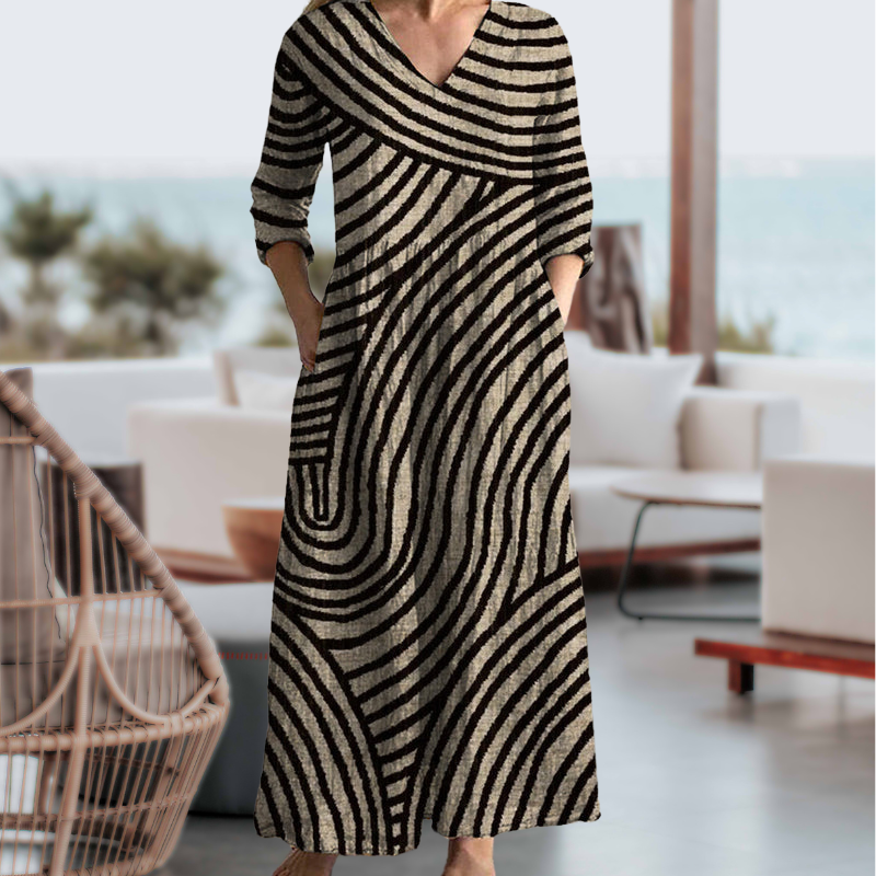 Classic Striped Summer Dress