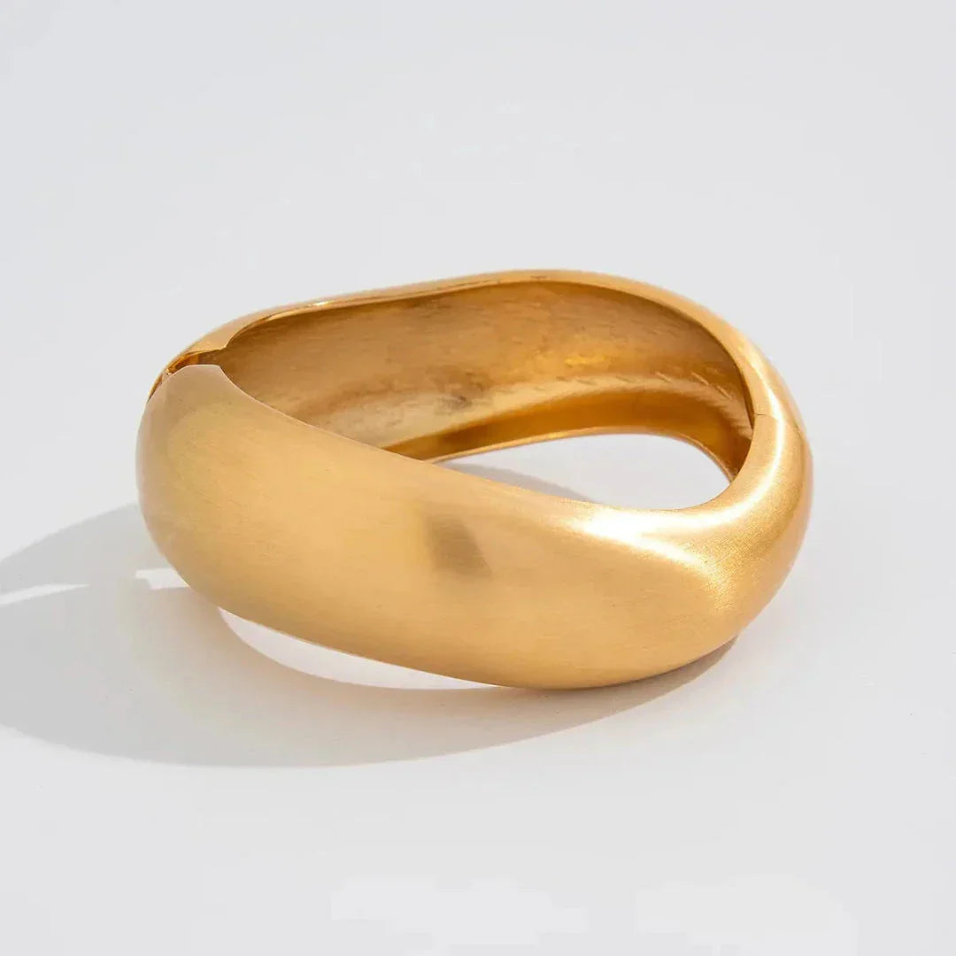 Metallic Silver Tone Bangles