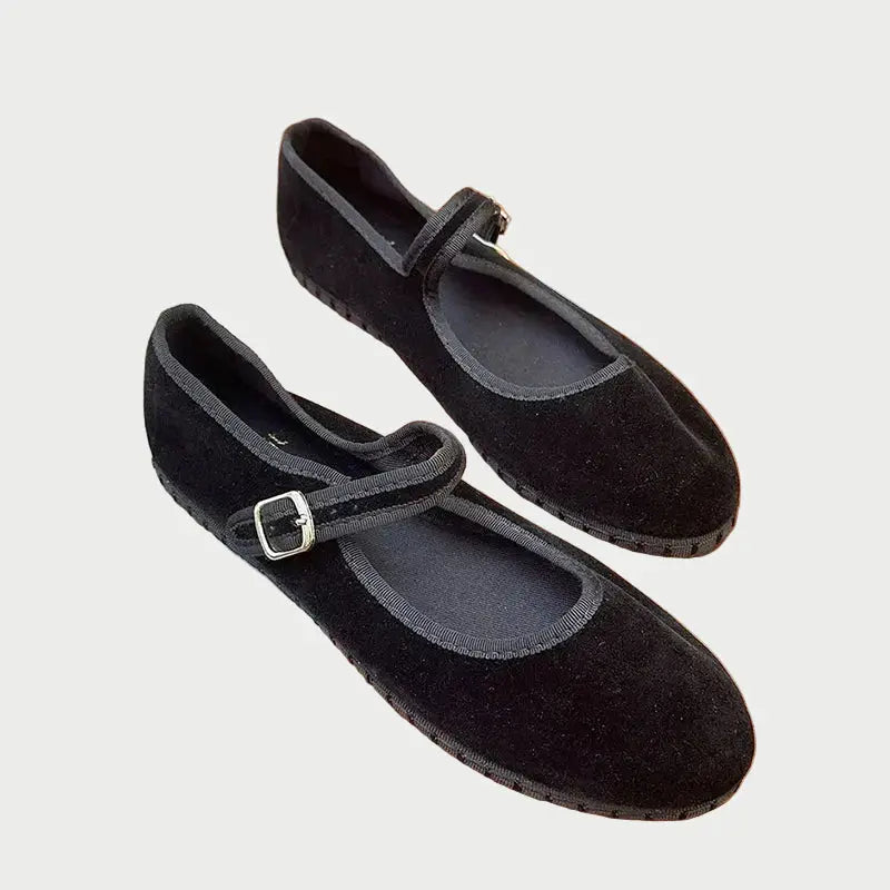 Soft Women's Ballet Shoes - Classic Comfortable Flat Design