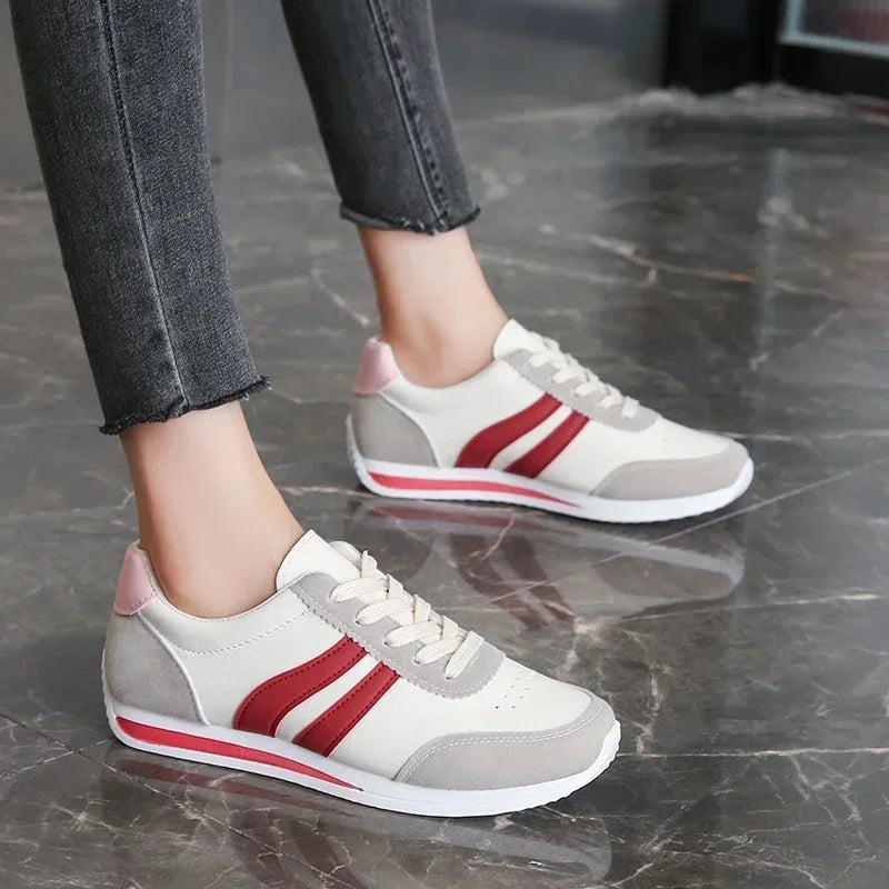 Lightweight Women's Walking Sneakers - Airy Comfort Fit