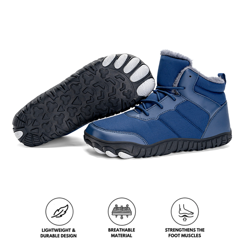 Waterproof Men's Winter Boots - Warm and Supportive