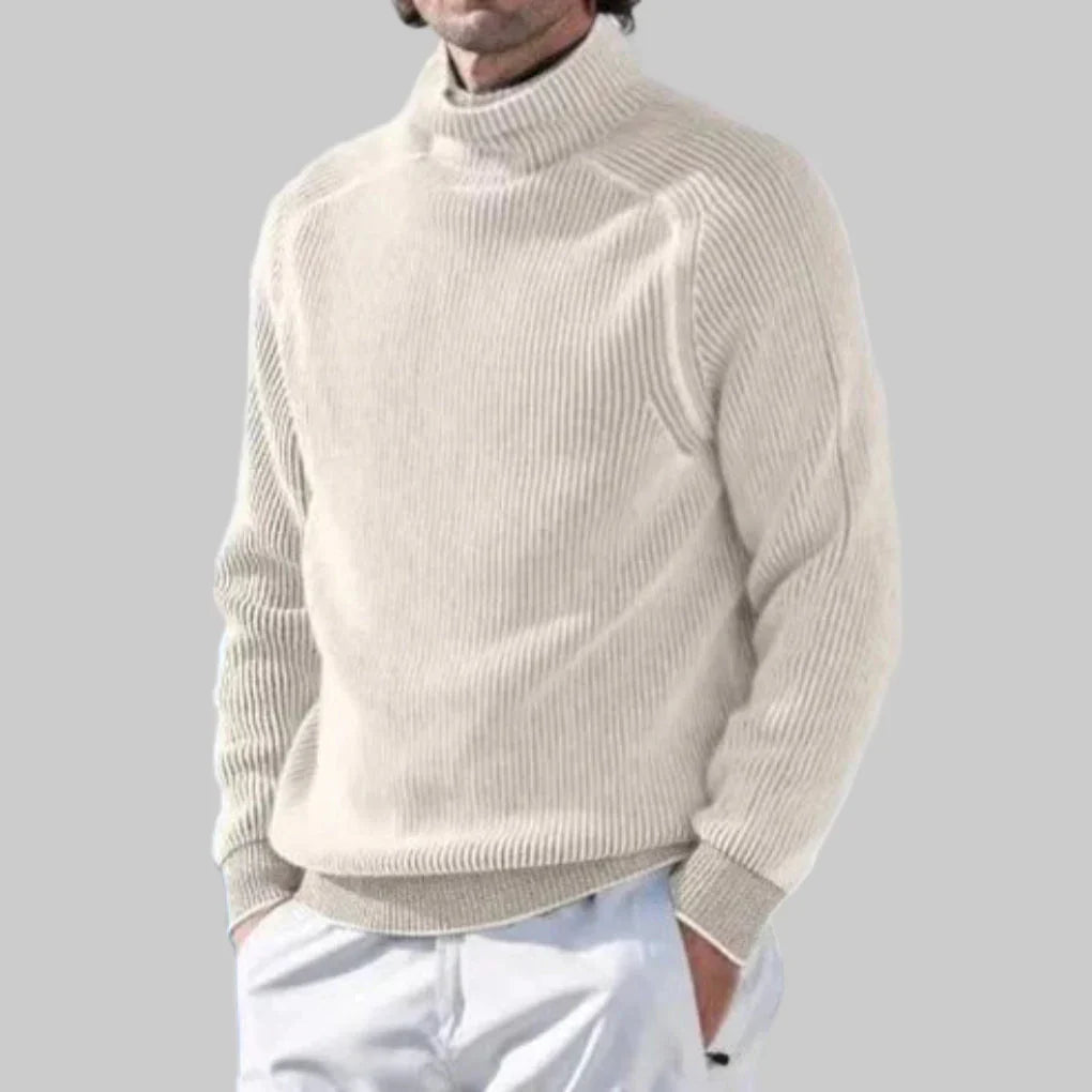 Classic Men's Simple Crew Neck Sweater