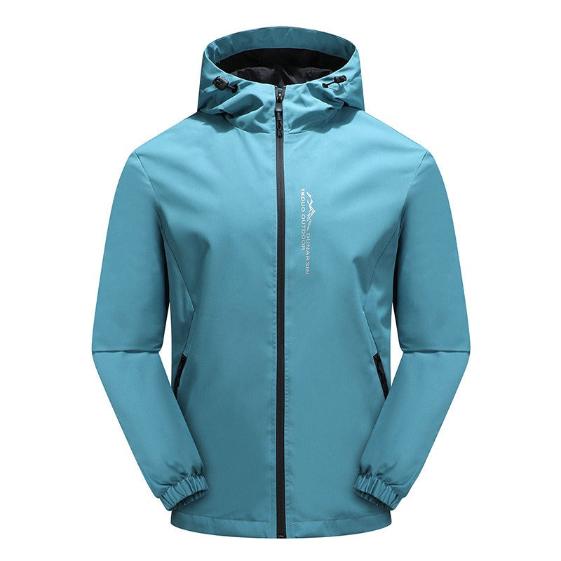 Waterproof Men's Lightweight Hooded Jacket