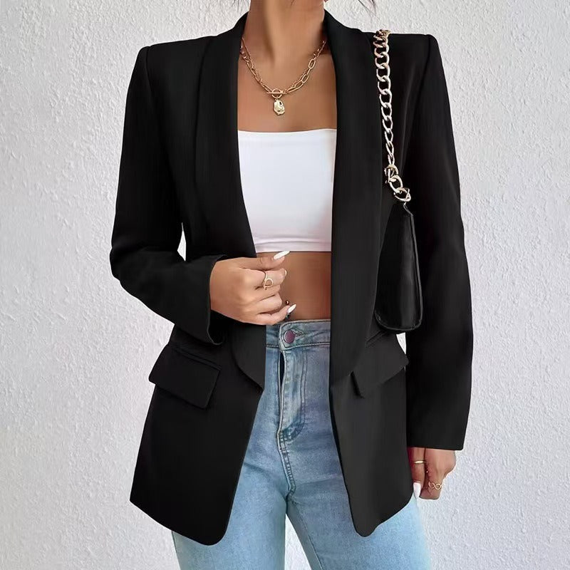 Classic Women's Daily Blazer Jacket