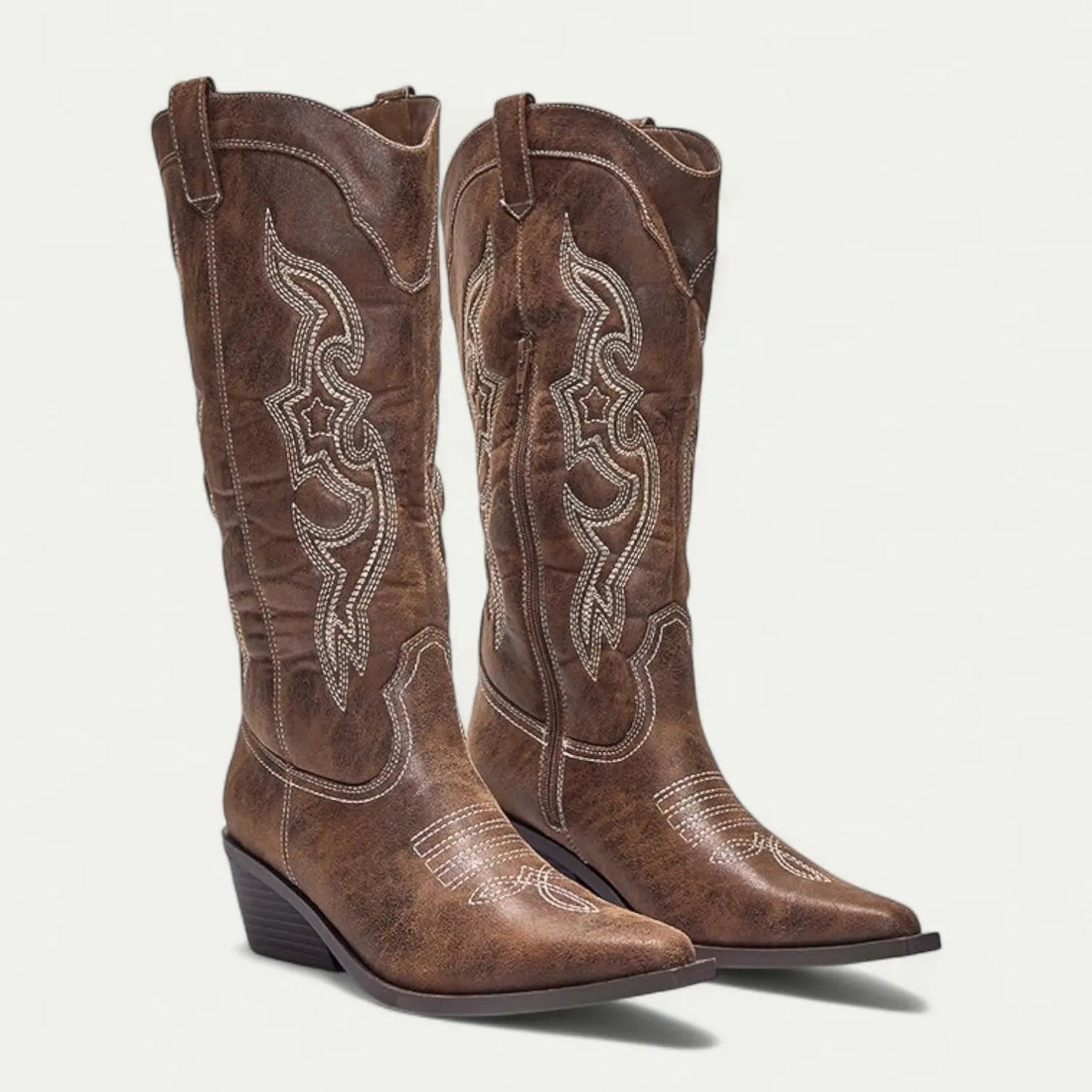 Tall Riding Boots - Women's Pointed Toe Calf Boots