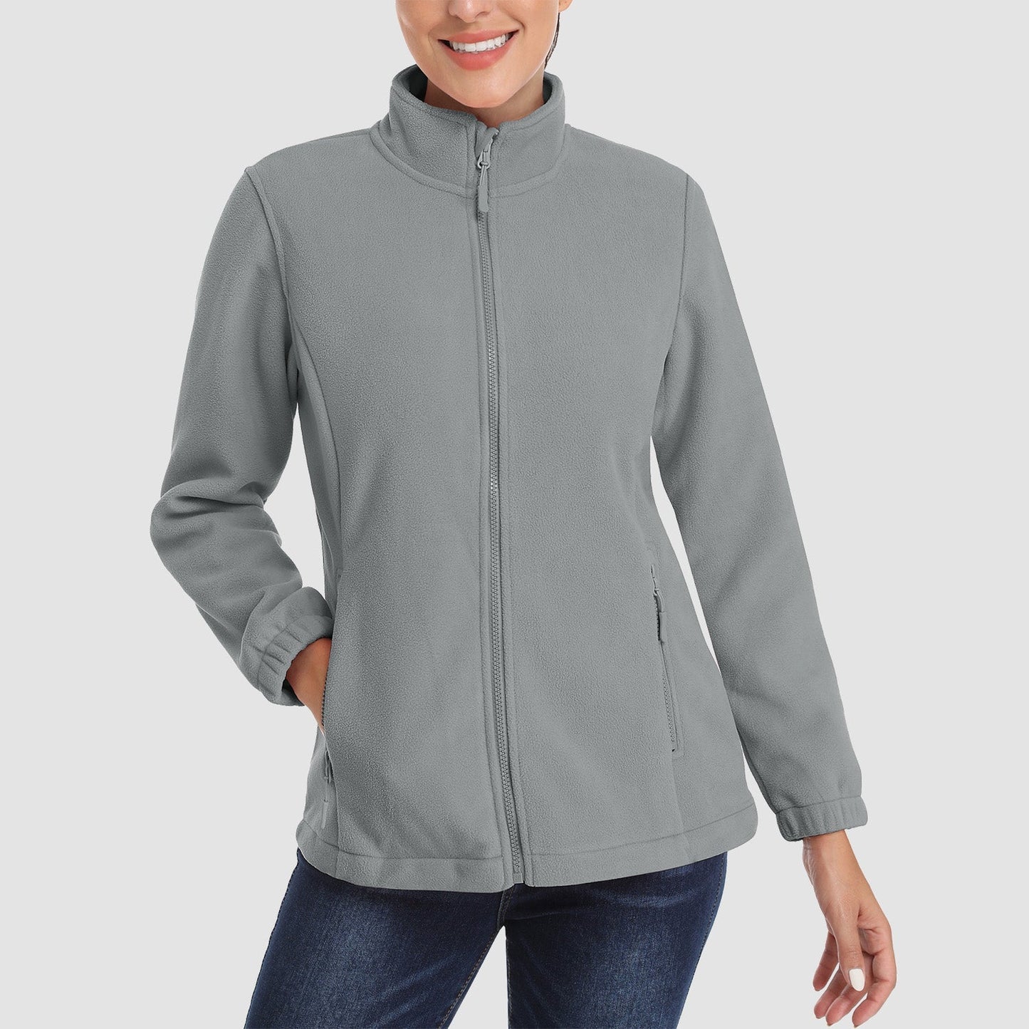 Women's Plush Fleece Hooded Jacket