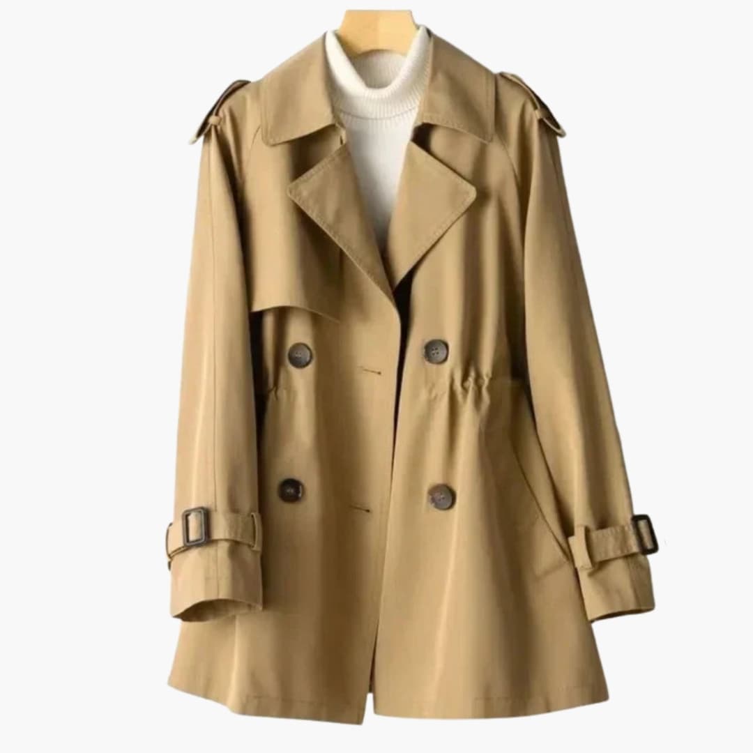 Classic Ladies Waterproof Trench Jacket