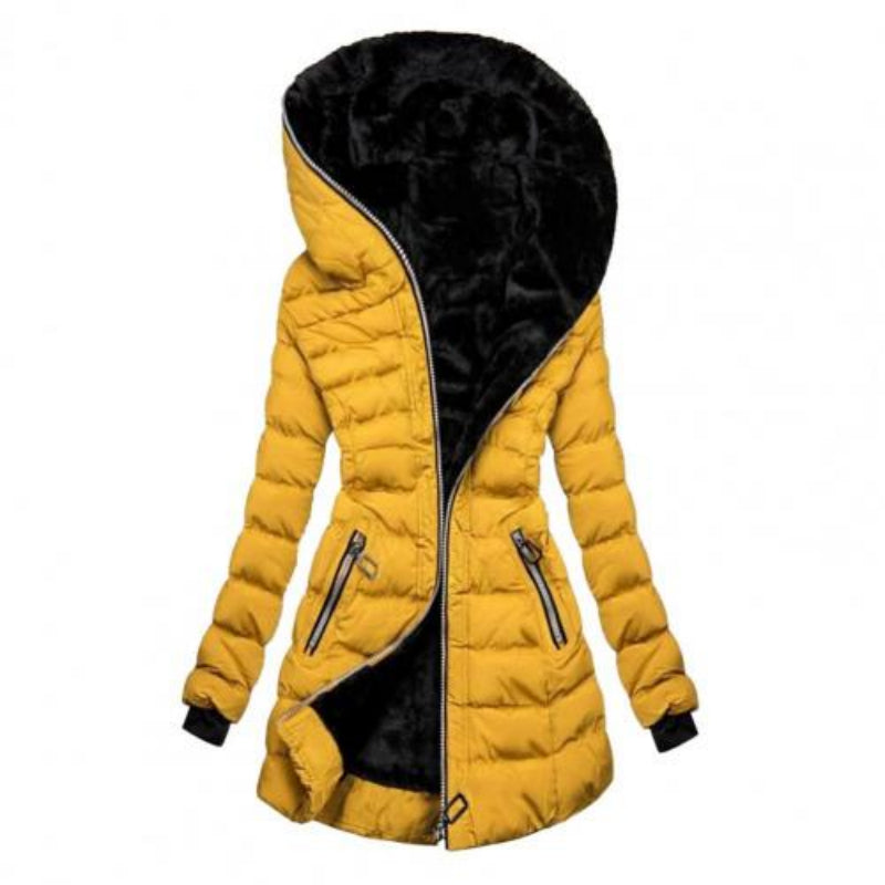 Warm Women's Thick Padded Parka Jacket