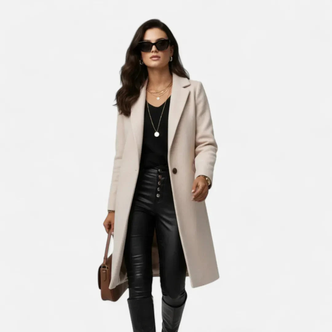 Classic Fit Wool Long Coat