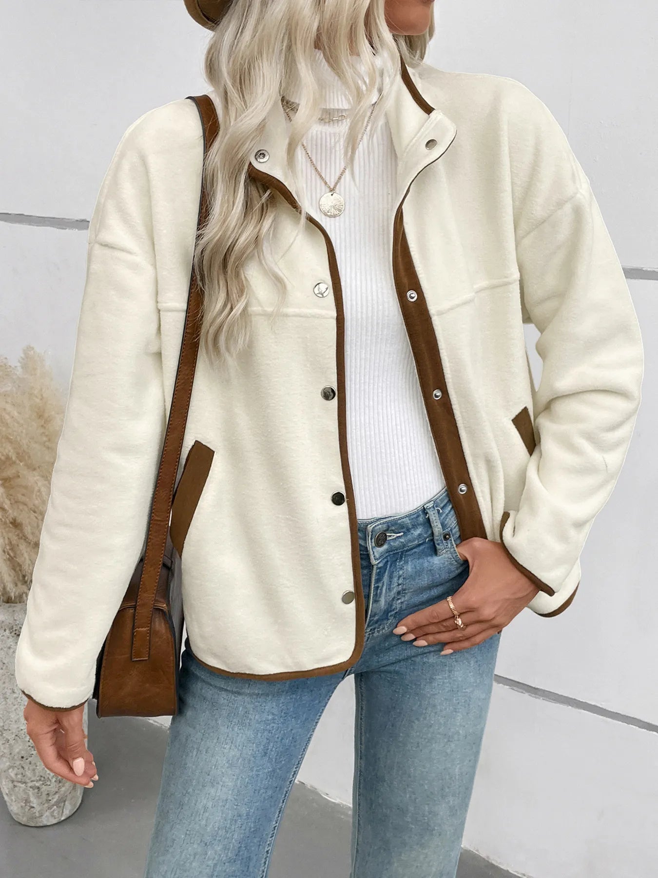 Easy Fit Long Sleeve Coat – Breathable Button Jacket - EasyApparels