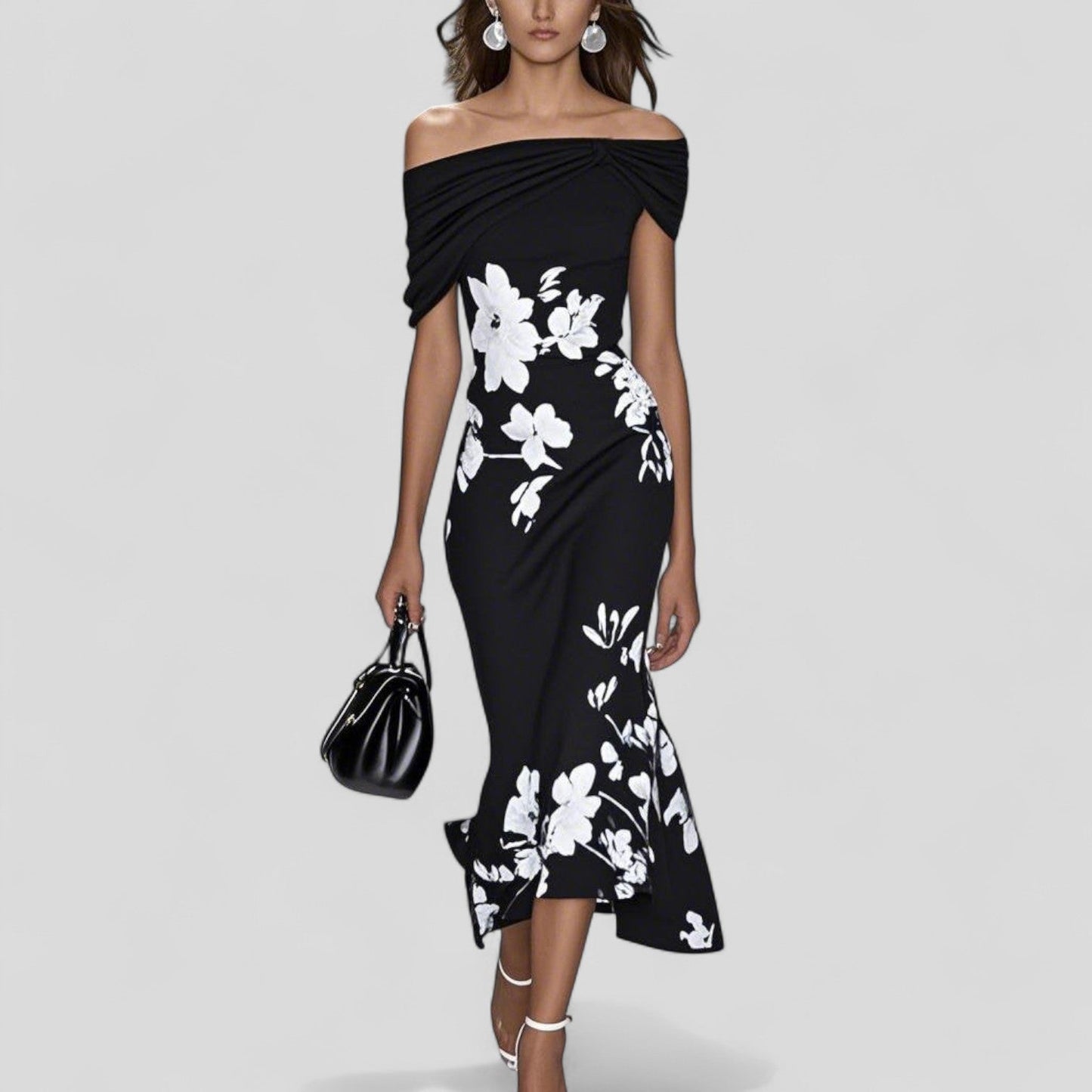 Chic Knee Length Casual Dress