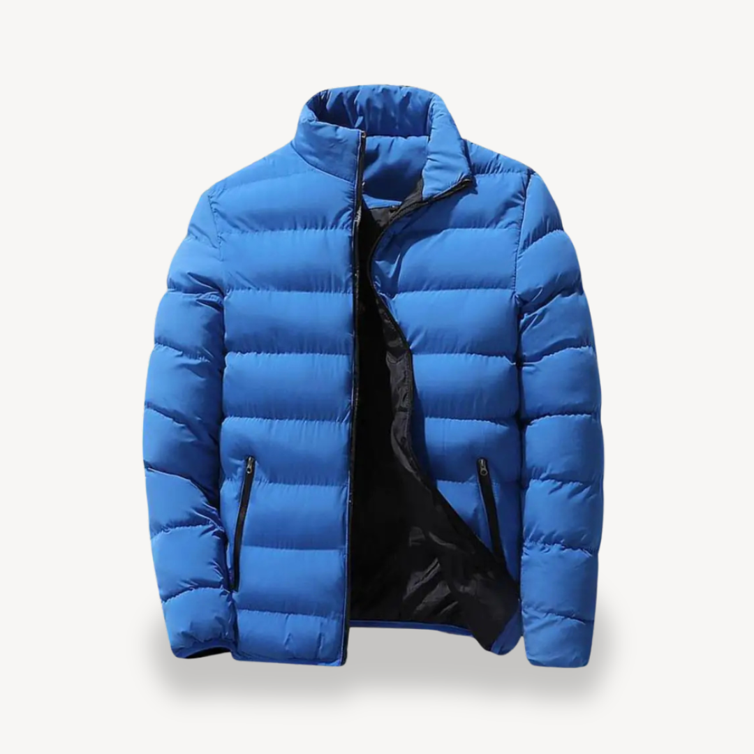 Warm Padded Men's Zip Jacket