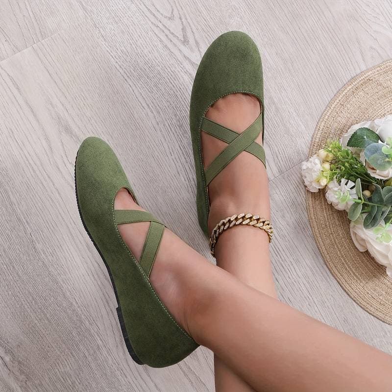 Comfortable Womens Slip On Ballet Flats