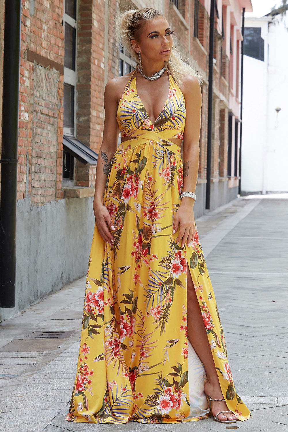 Sleeveless Backless Summer Dress - EasyApparels