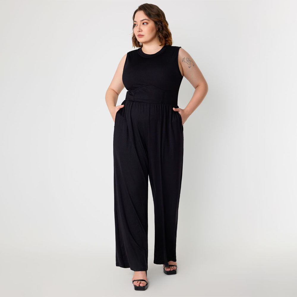 Women's Strapless Summer Jumpsuit - EasyApparels