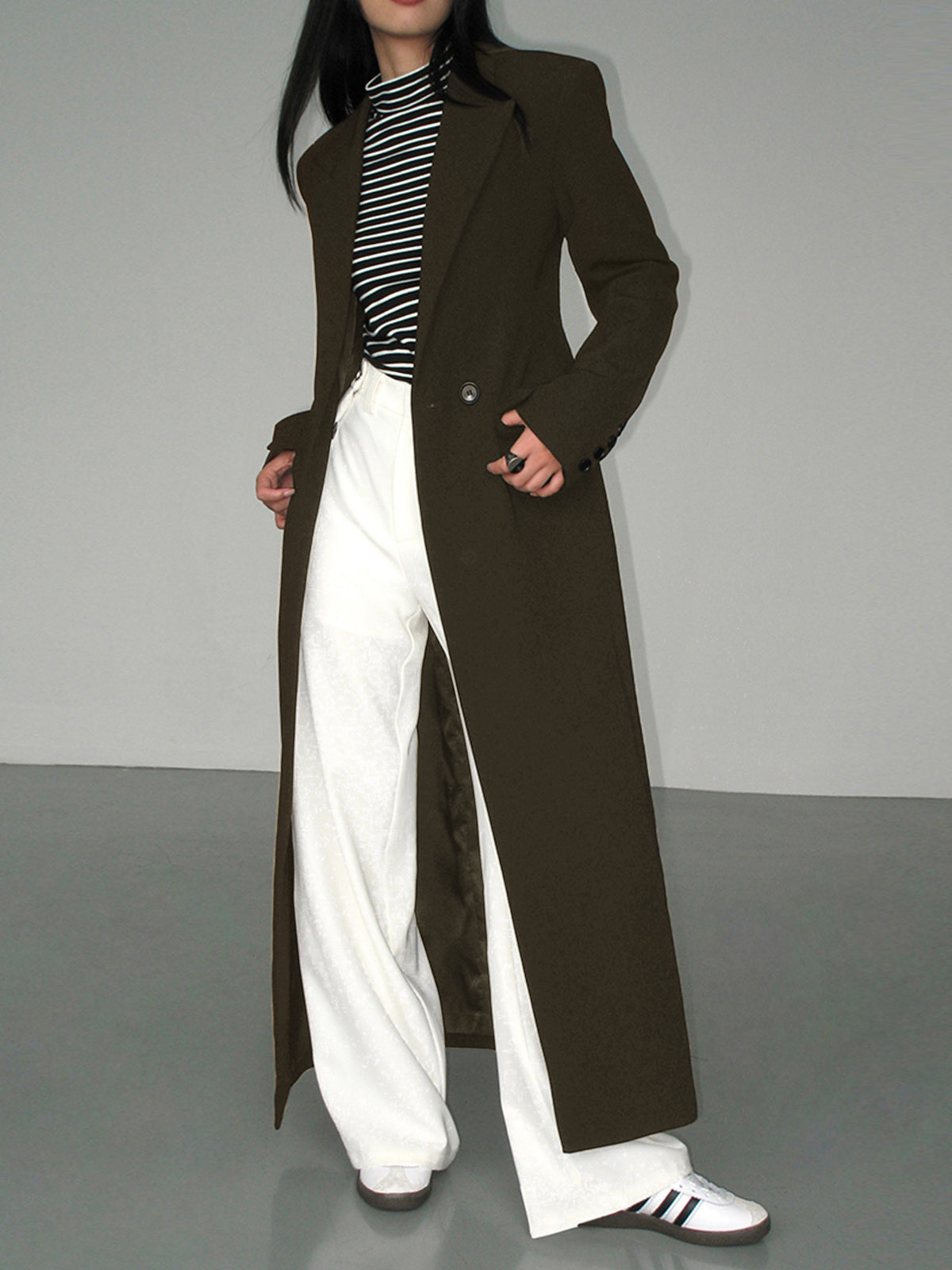 Classic Lapel Business Blazer Coat